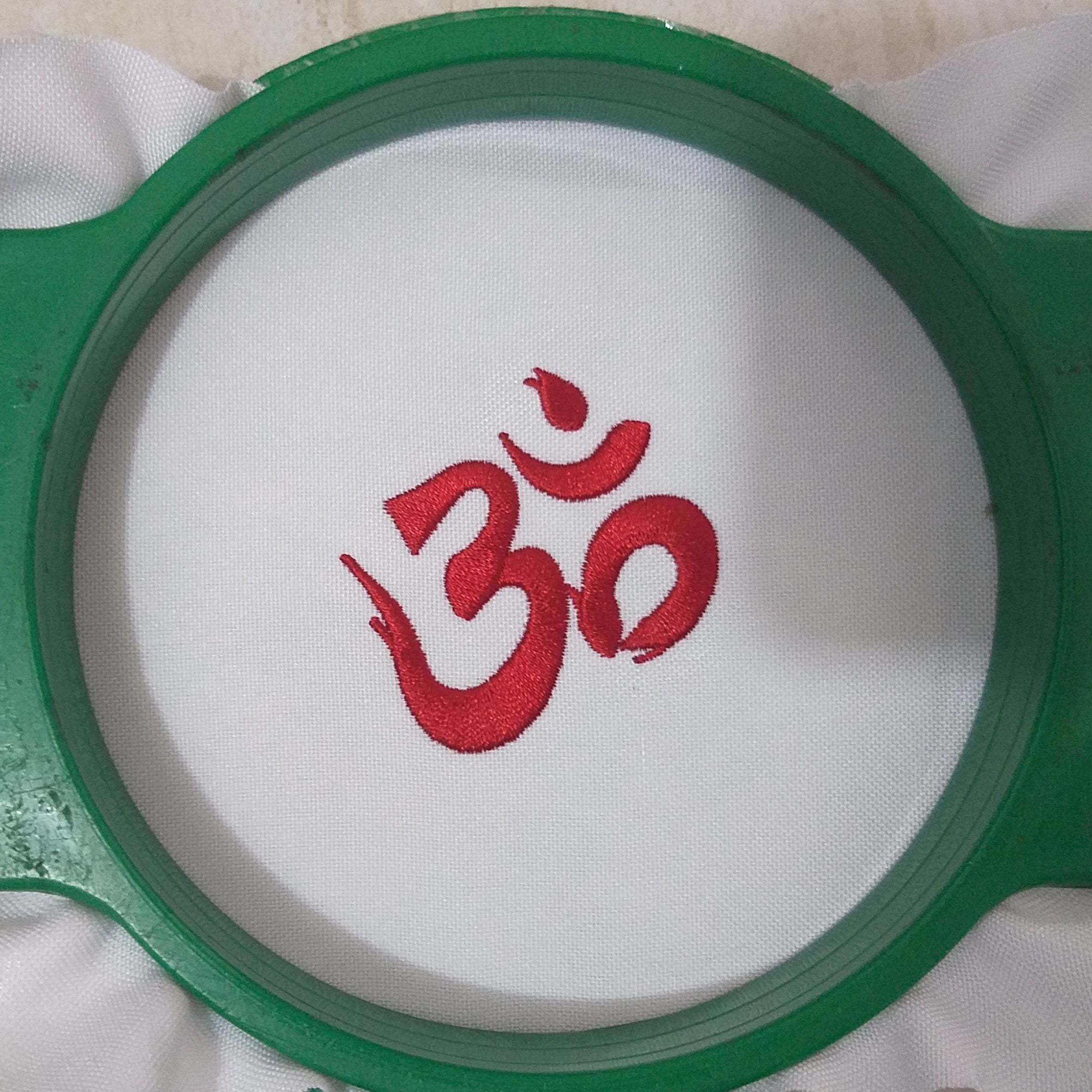 Om Symbol - Ohm Aum - Yoga Symbol Machine Embroidery Design
