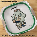 Paimon - Chibi - Inspiration Genshin Impact - Machine Embroidery Design