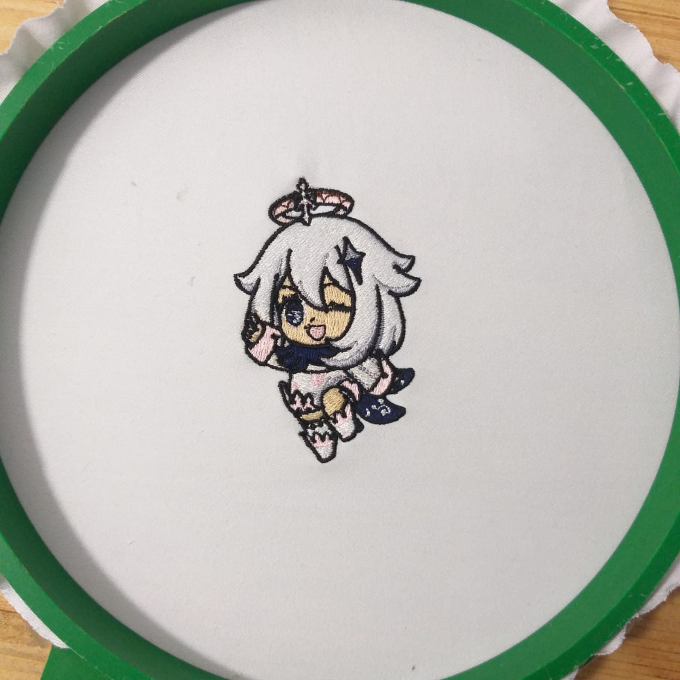 Paimon - Chibi - Inspiration Genshin Impact - Machine Embroidery Design