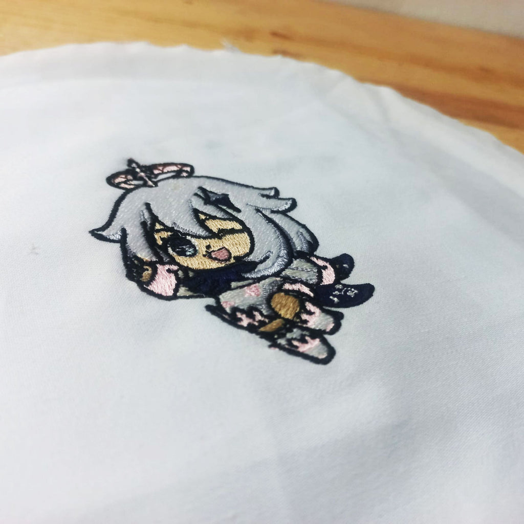 Paimon - Chibi - Inspiration Genshin Impact - Machine Embroidery Design