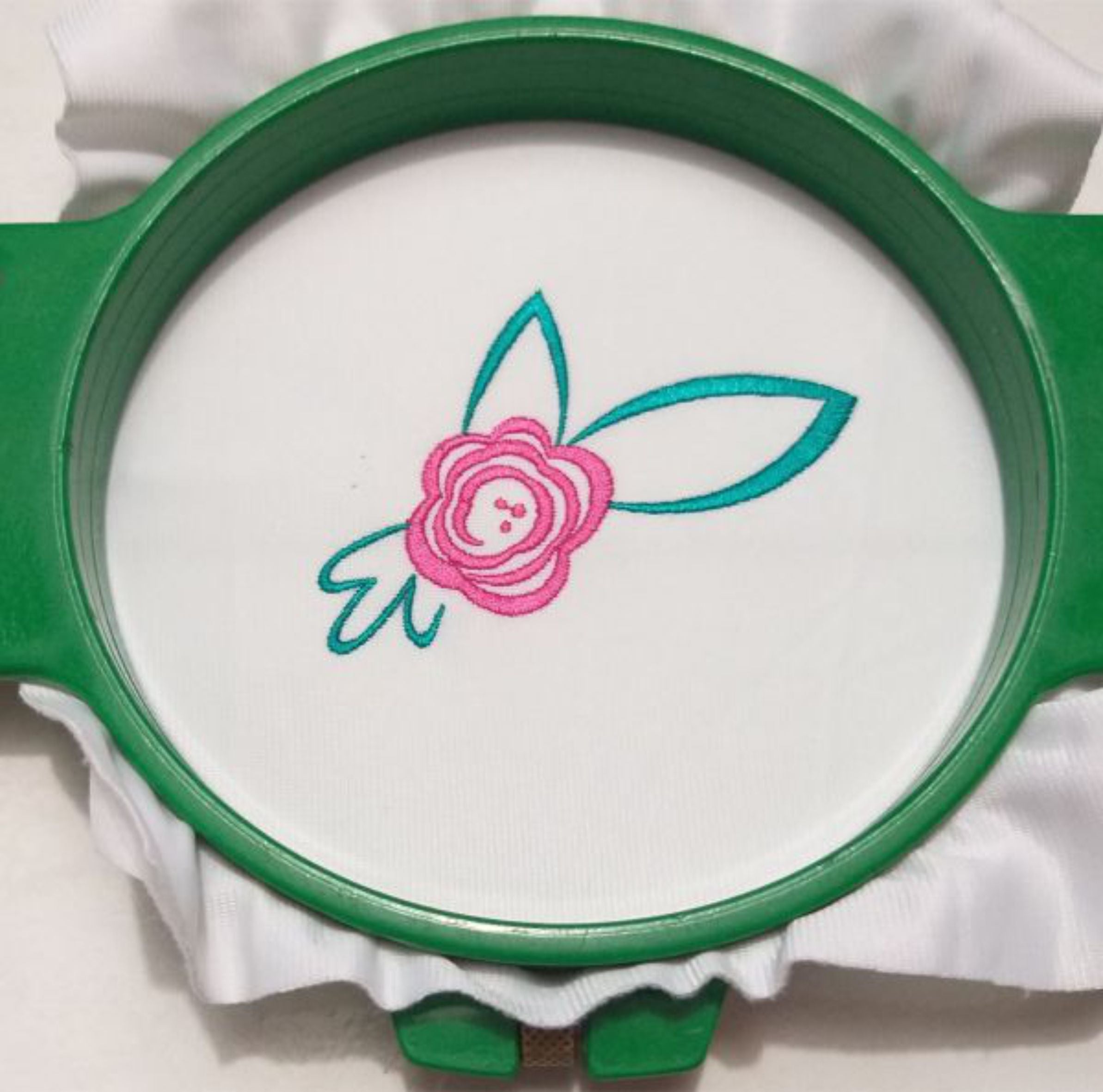 Flor Pensamiento - Diseño de Bordado a Máquina