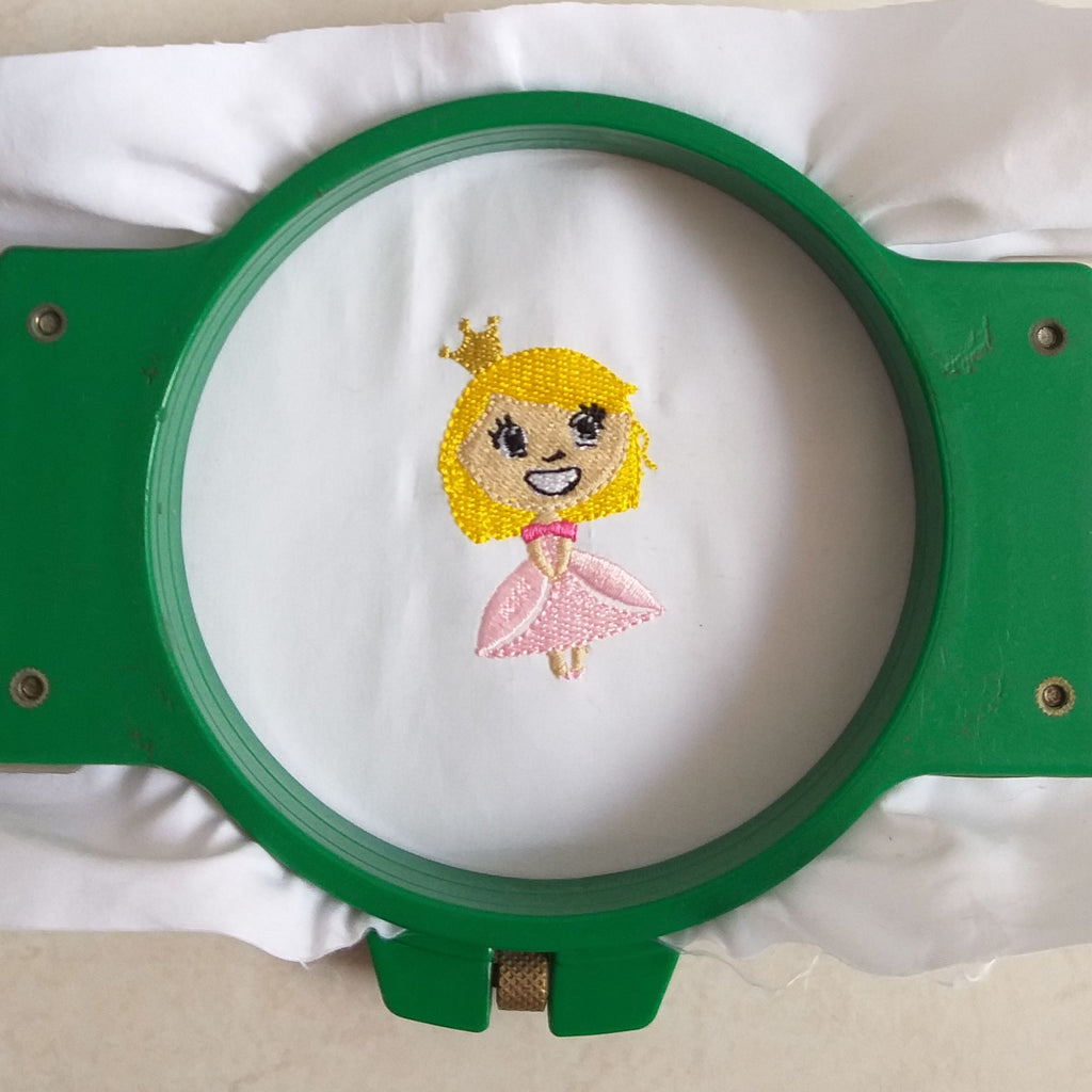 Princess Golden Hair - Machine Embroidery Design