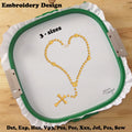 Rosary Beads - Embroidery Design