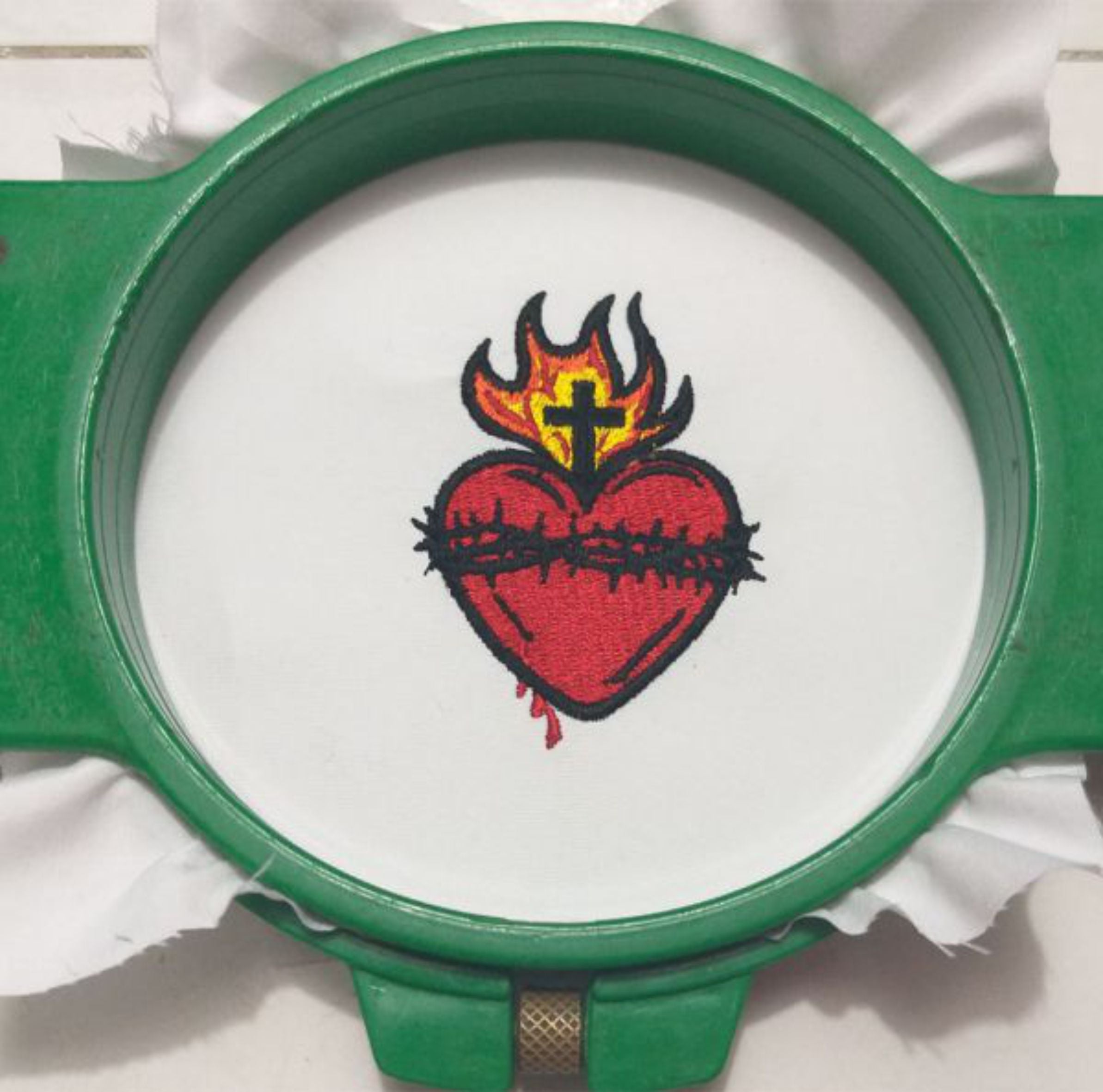 Sacred Heart of Jesus - Embroidery Design