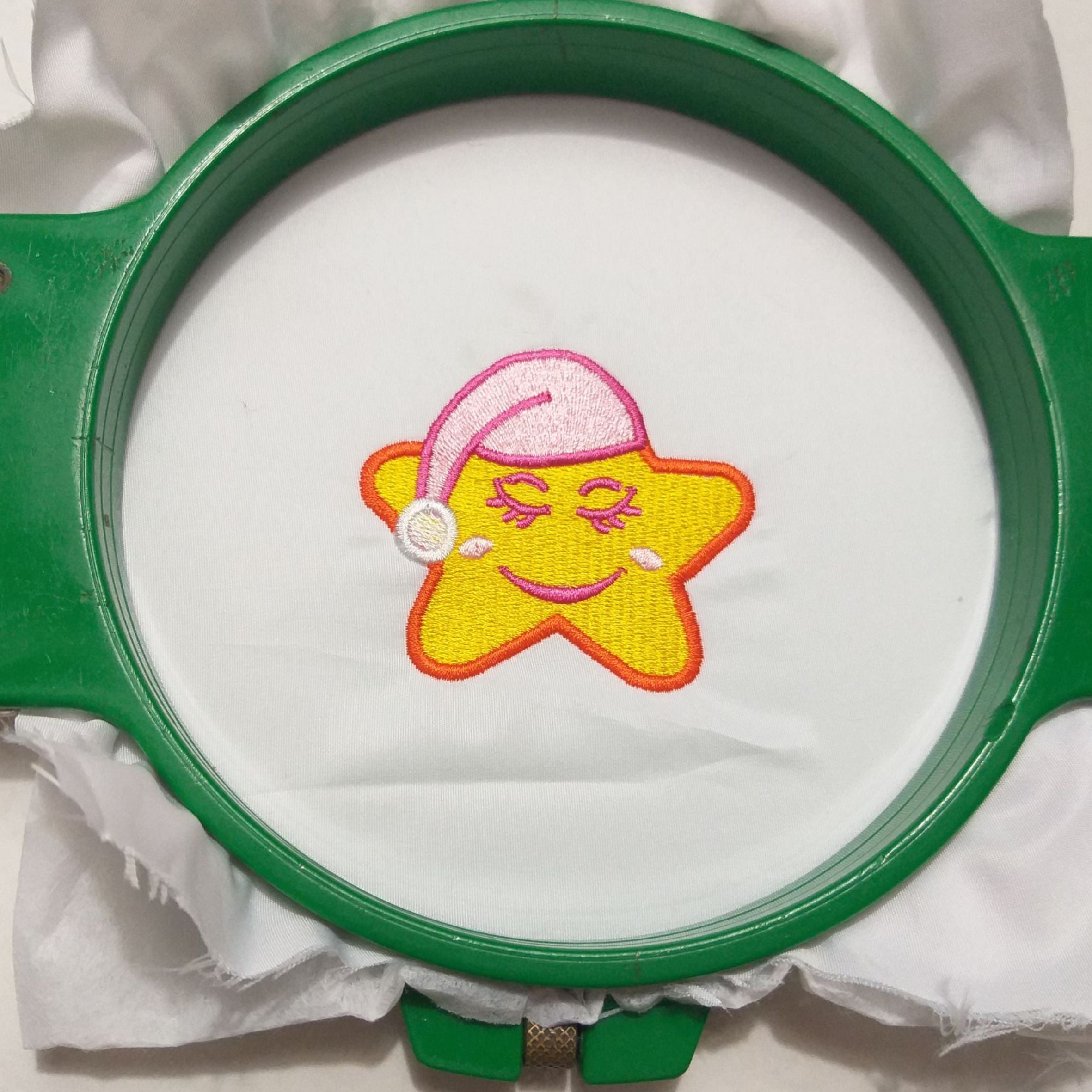 Sleeping Star - Machine Embroidery Design