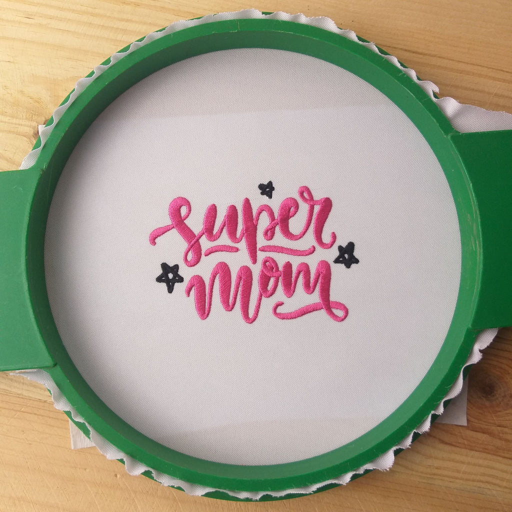Super Mom - Digital Embroidery Design