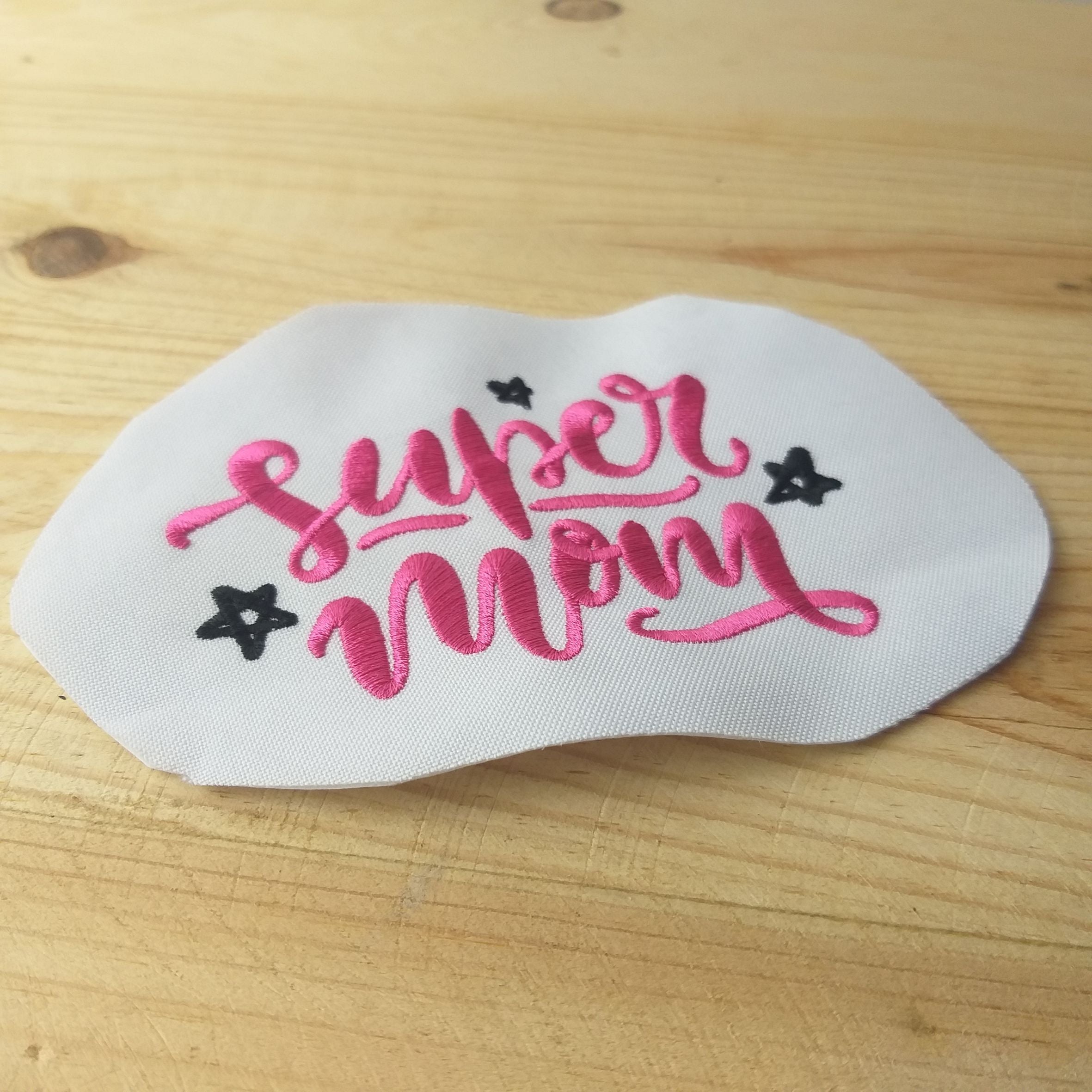 Super Mom - Digital Embroidery Design