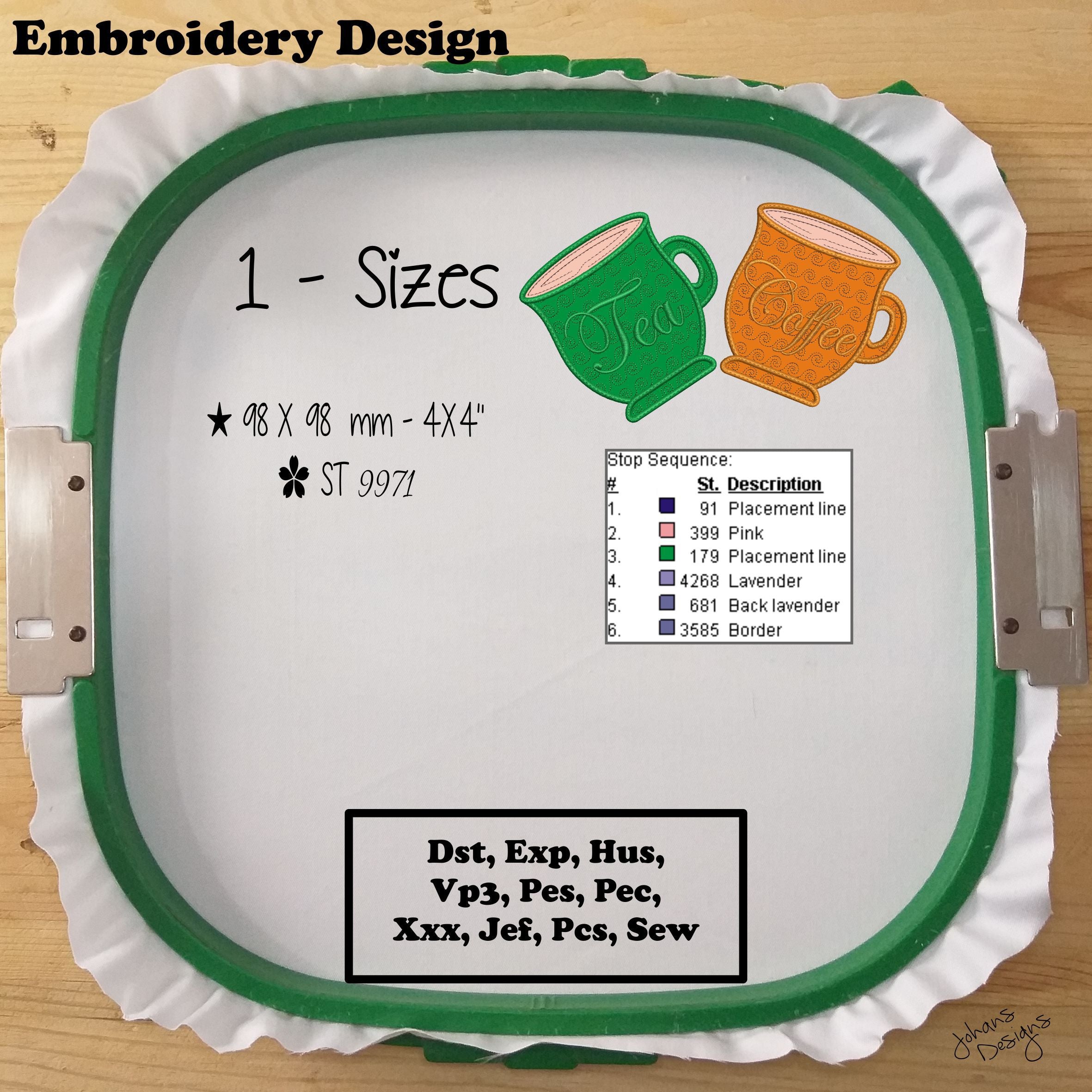ITH - Tea and Coffee Coaster