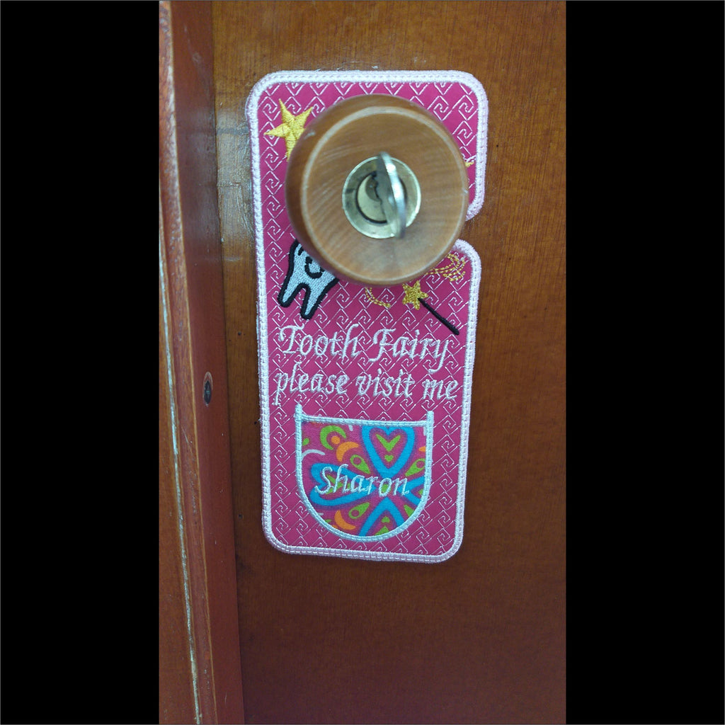 ITH Tooth Fairy Door Sign -  In the Hoop Project