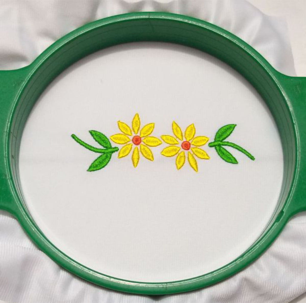 Flor de Magnolia Paraguas - Diseño de Bordado a Máquina
