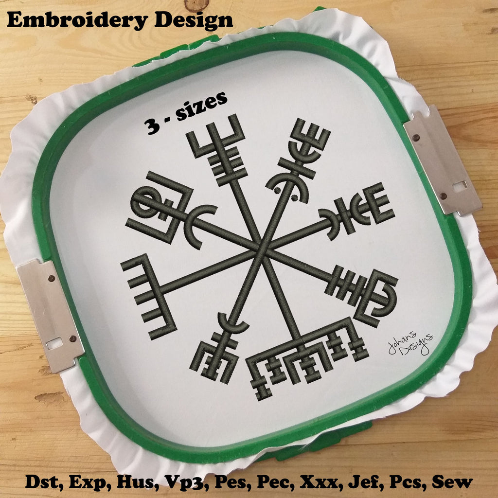 Vegvisir - Machine Embroidery Designs