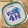 WILD-CAT 4LIFE - Embroidery Design