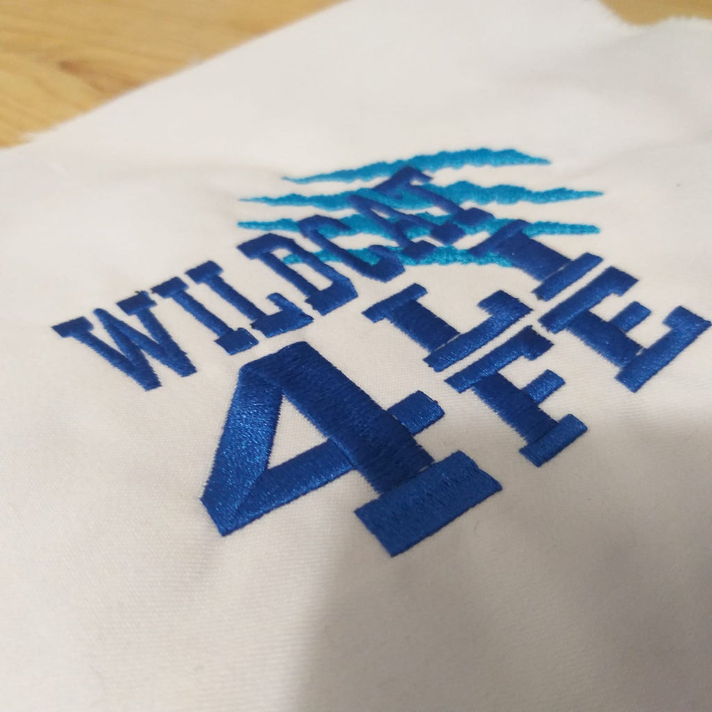 WILD-CAT 4LIFE - Embroidery Design