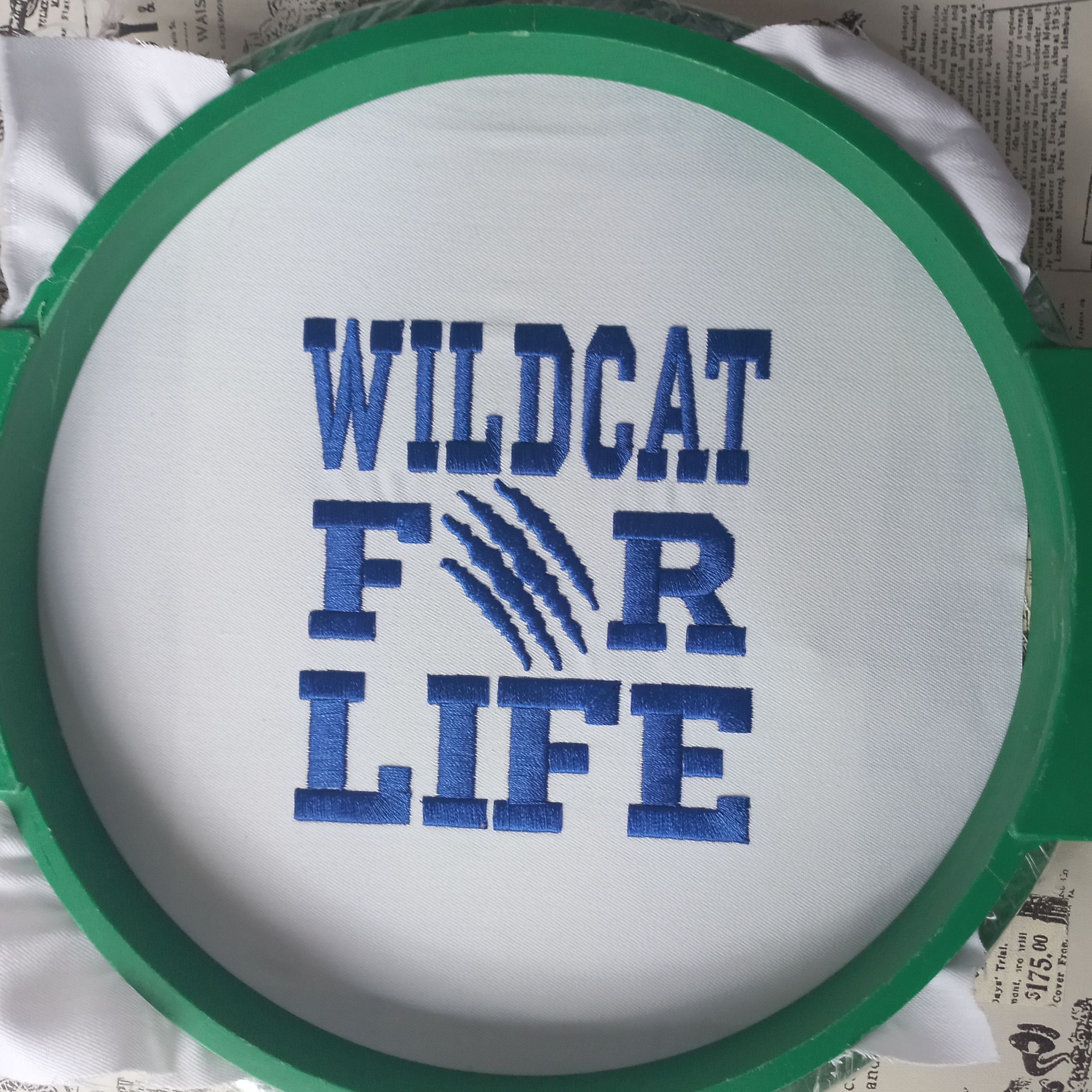 WILD-CAT For LIFE - Embroidery Design