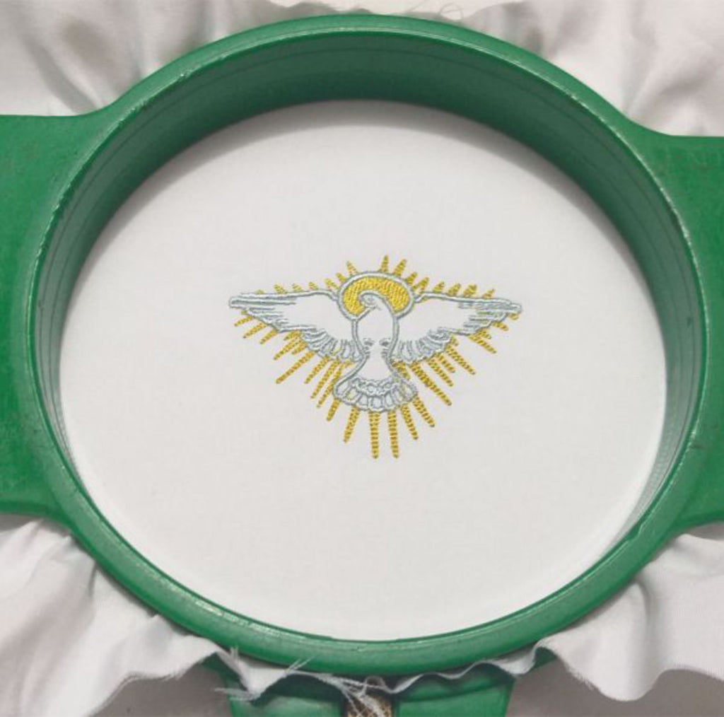 Paloma Blanca – Espíritu Santo o Espíritu Santo - Diseño para bordar
