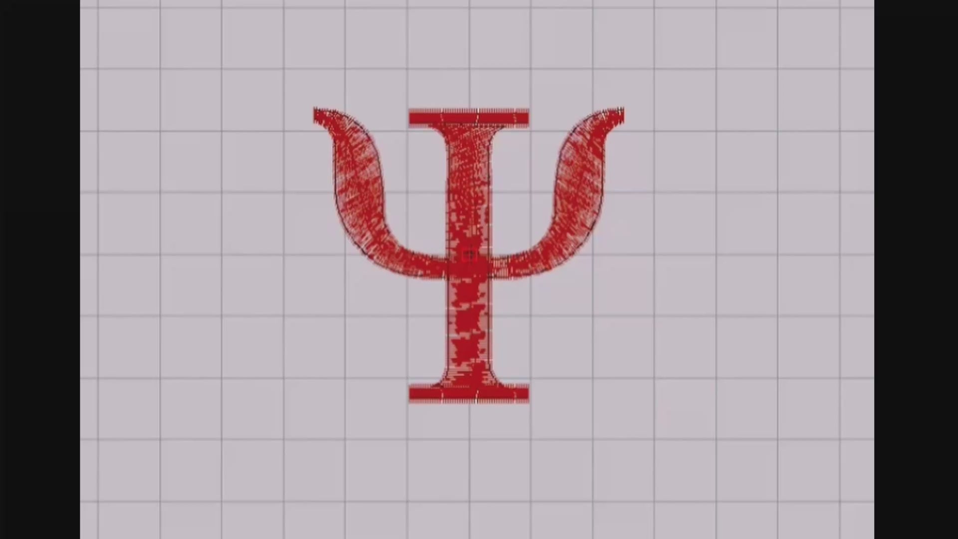 Psychology Symbol - Embroidery Design