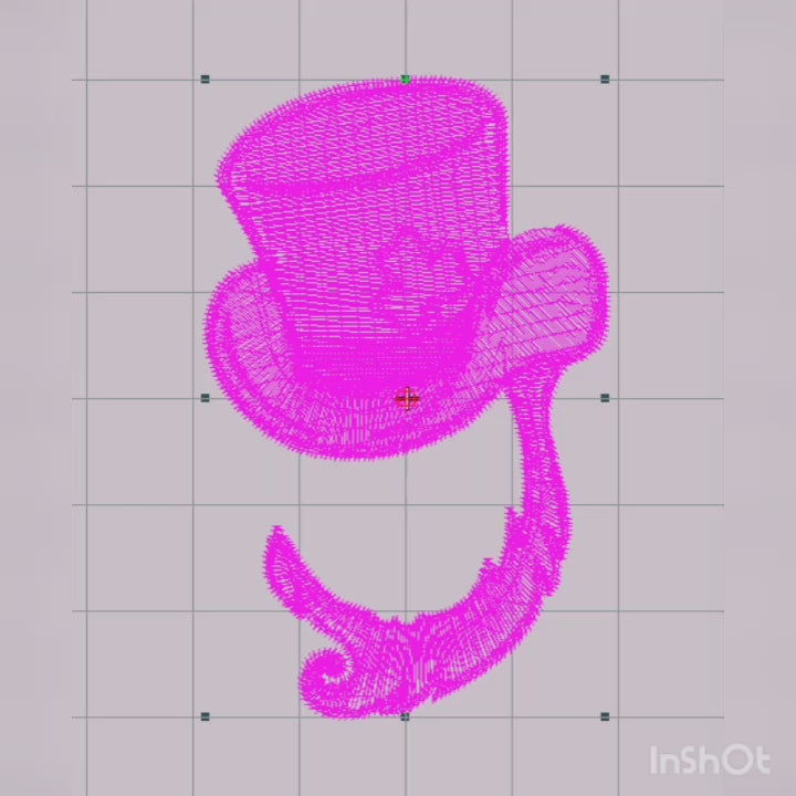 Leprechaun with a Green Hat - Machine Embroidery Design