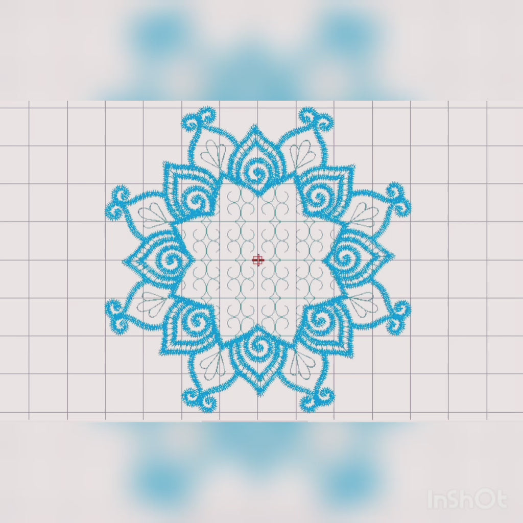 The Mandala - Machine Embroidery Design