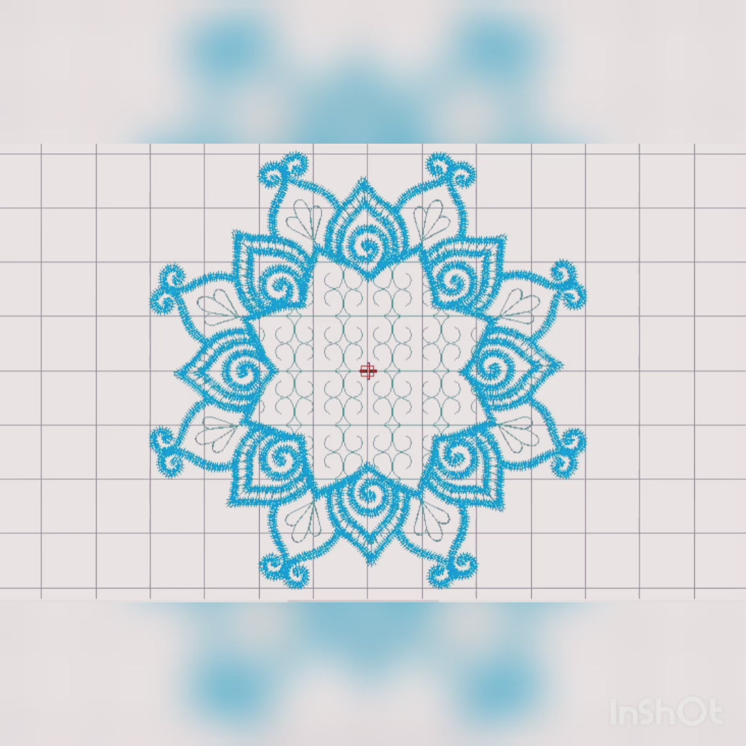 The Mandala - Machine Embroidery Design
