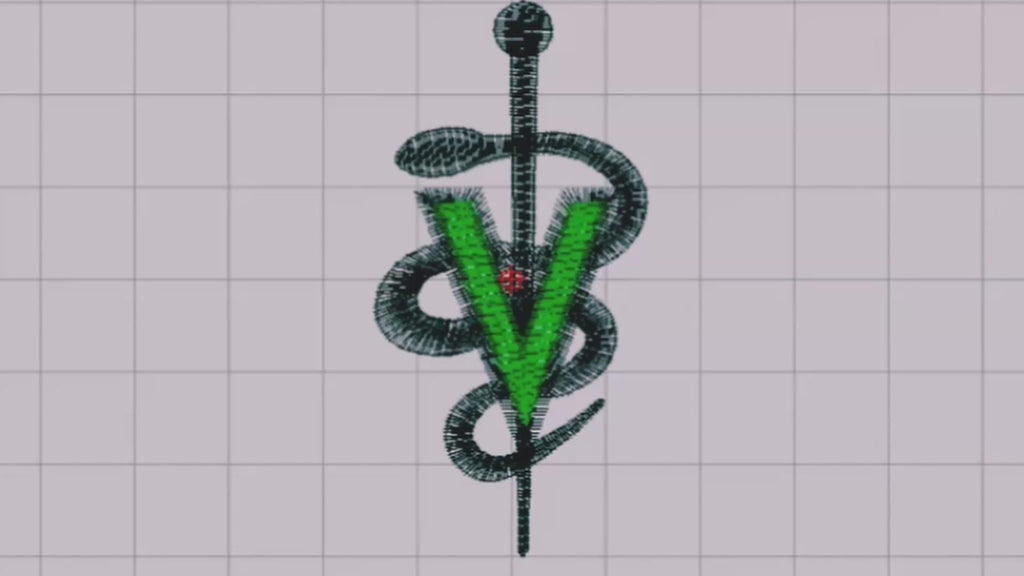 Veterinary Medicine - Embroidery Design