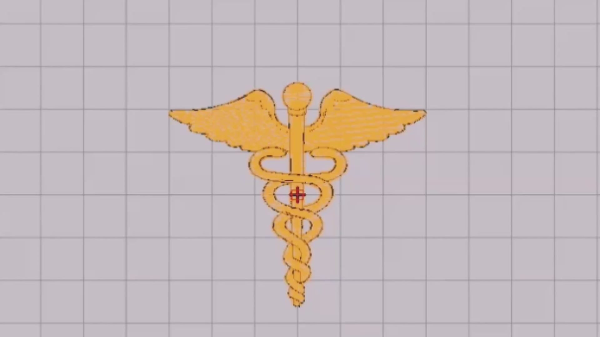 Medicine Symbol - Embroidery Design