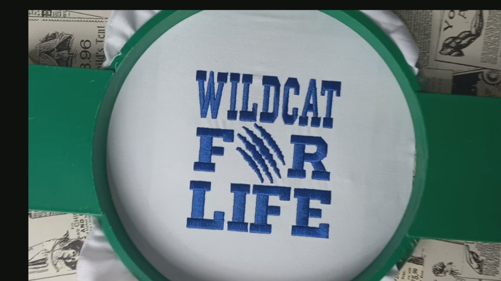 WILD-CAT For LIFE - Embroidery Design
